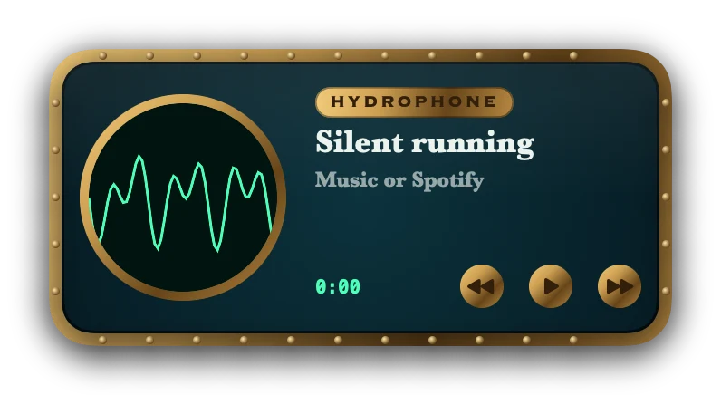 The Now Playing widget in Abyss