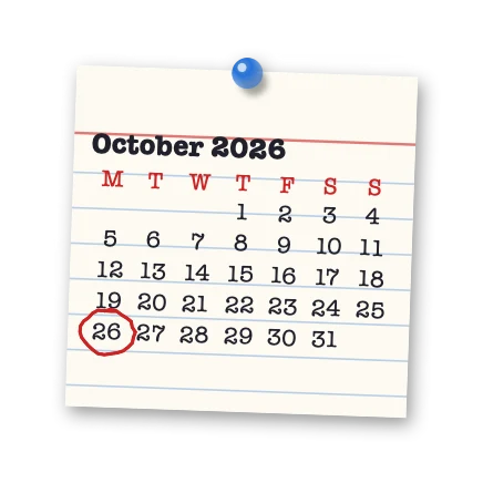 The Calendar widget in Corkboard