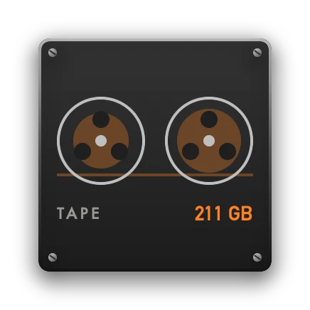 The Storage widget in Hi-Fi