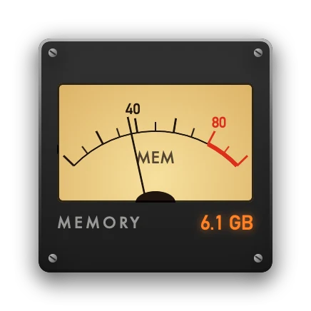 The Memory widget in Hi-Fi