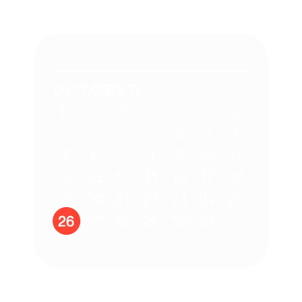 The Calendar widget in Mono