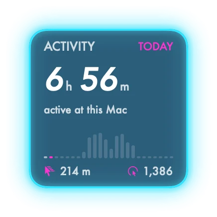 The Activity widget in Neon
