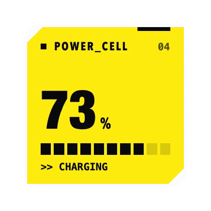 The Battery widget in Overdrive