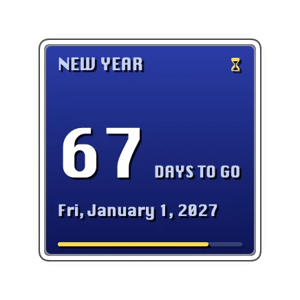 The Countdown widget in Quest